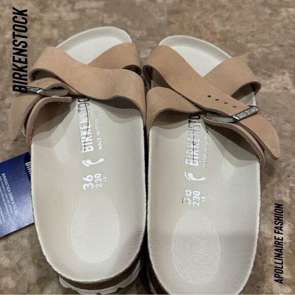 BIRKENSTOCK SIENNA SANDALS IN PINK BLUSH SIZE 36 - Picture 3 of 5